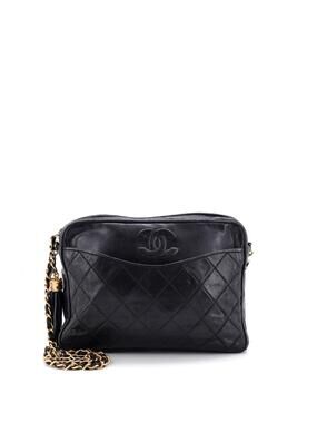 Chanel Vintage Camera Tassel Bag #335658C25B